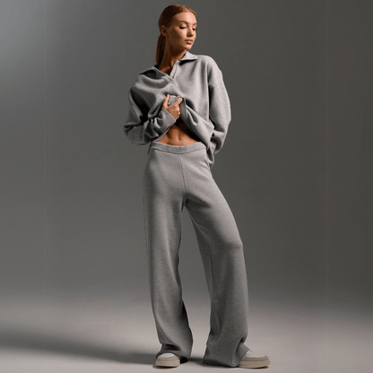 Cozy Women's Knit Jogger Suit