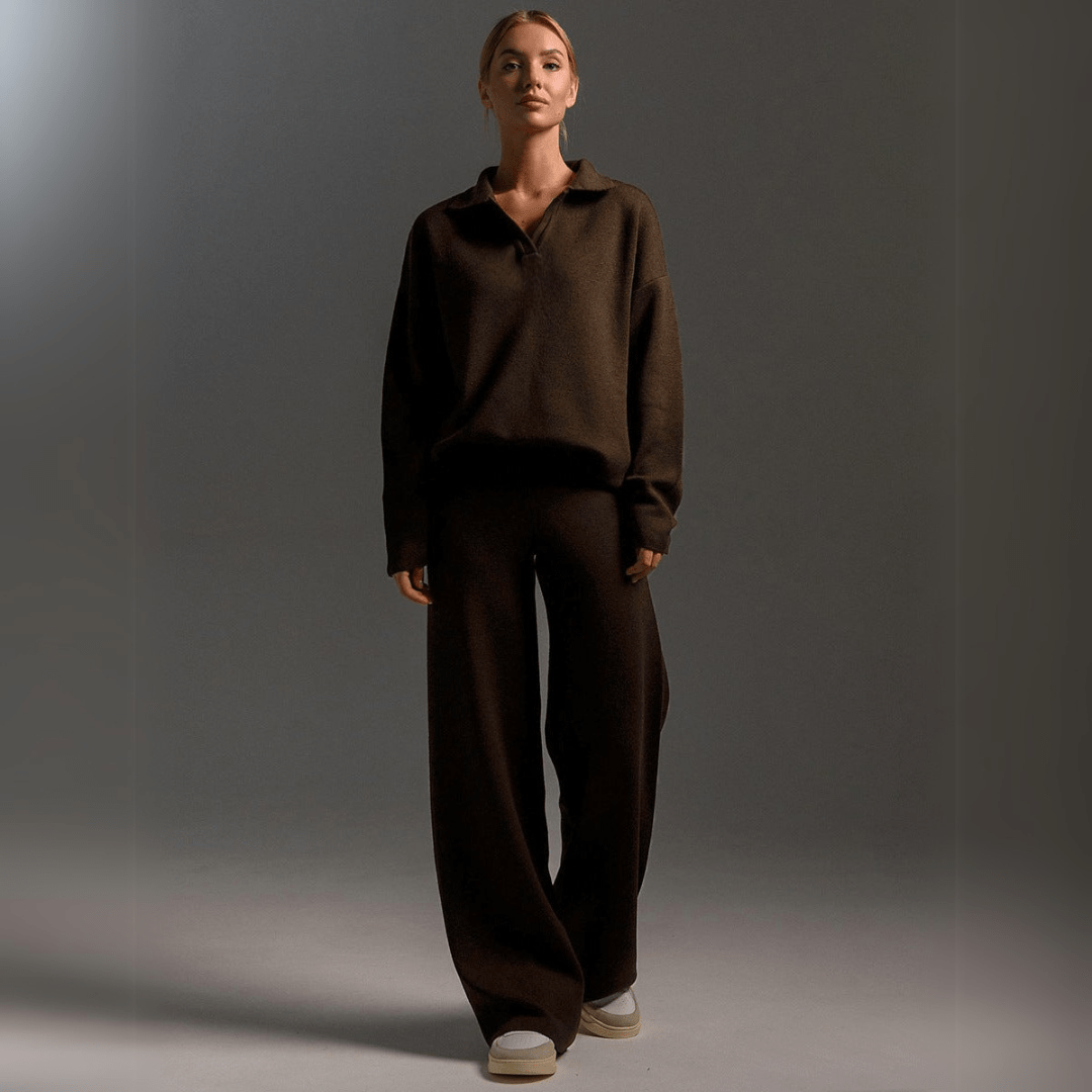 Cozy Women's Knit Jogger Suit