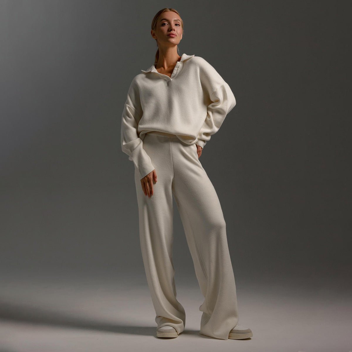 Cozy Women's Knit Jogger Suit