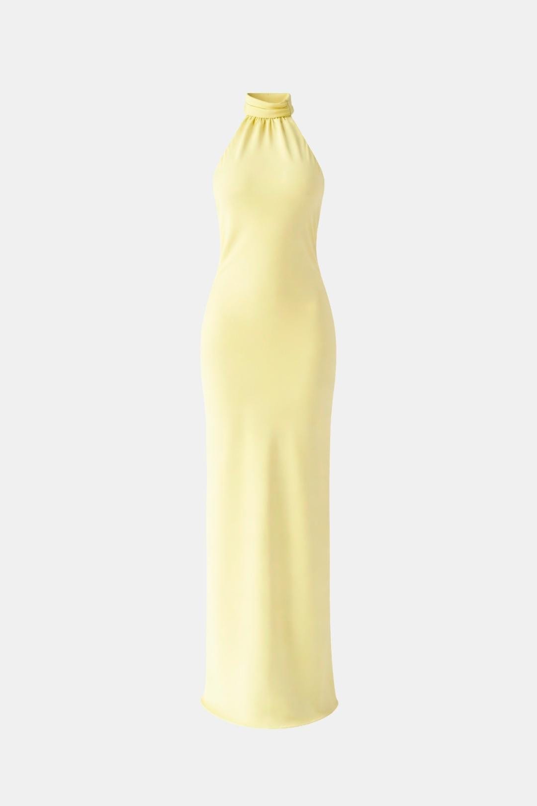 Image of Kristen | Women's Sleeveless Halter Maxi Dress