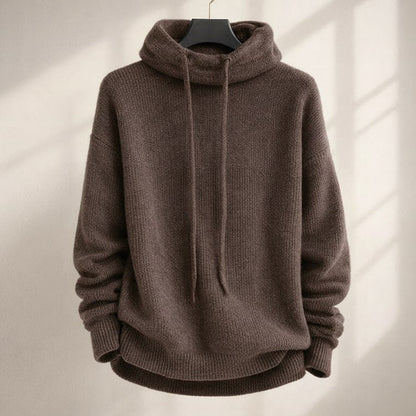 Image of Kylie | Women's Cowl Neck Hooded Sweater