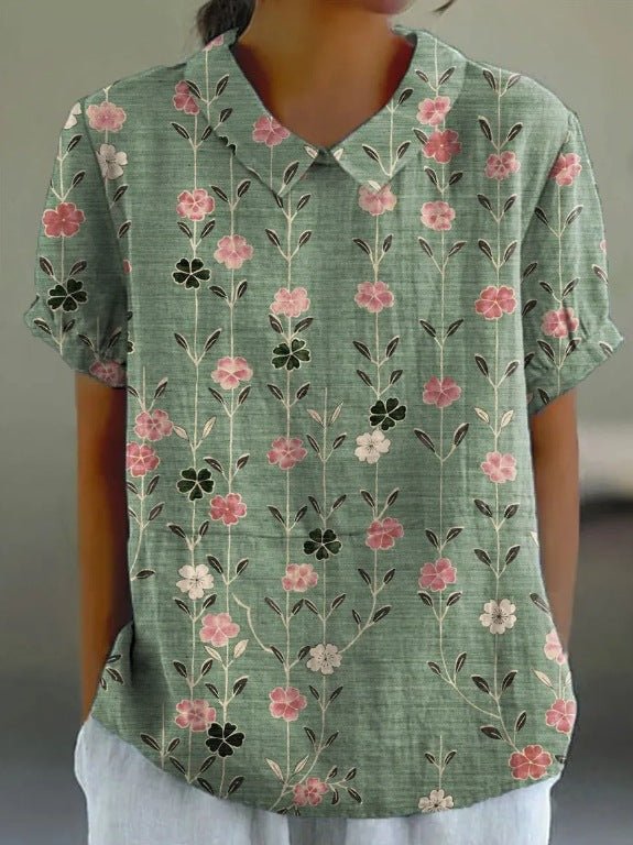 Image of Kylie | Women's Relaxed Fit Floral Blouse