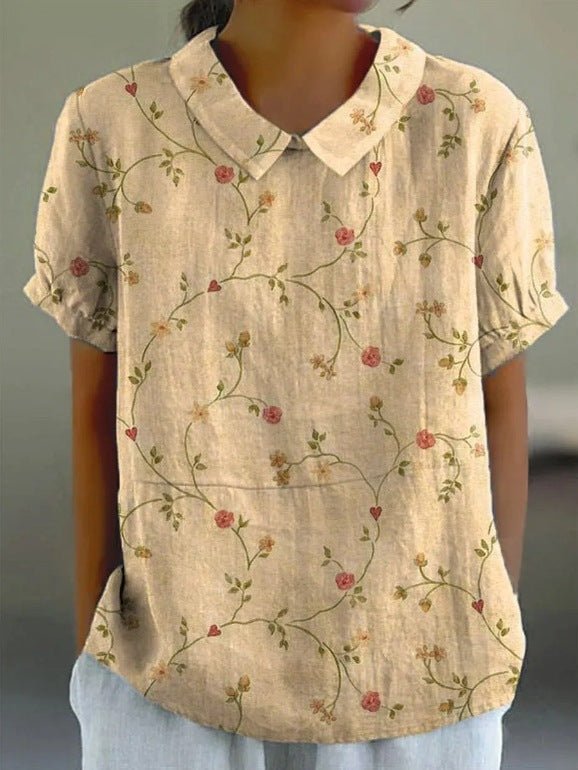 Image of Kylie | Women's Relaxed Fit Floral Blouse