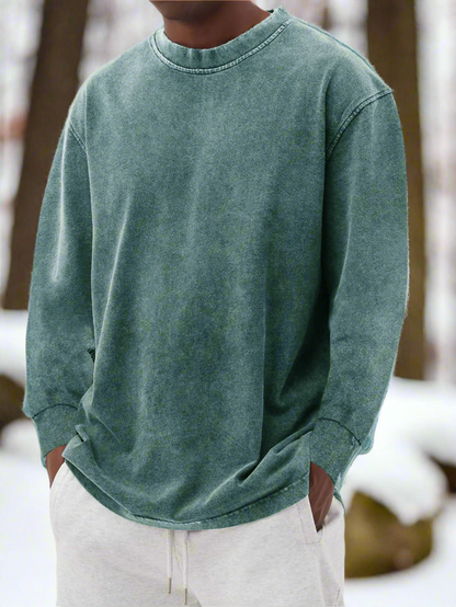 Comfy Men's Crew Neck Sweatshirt
