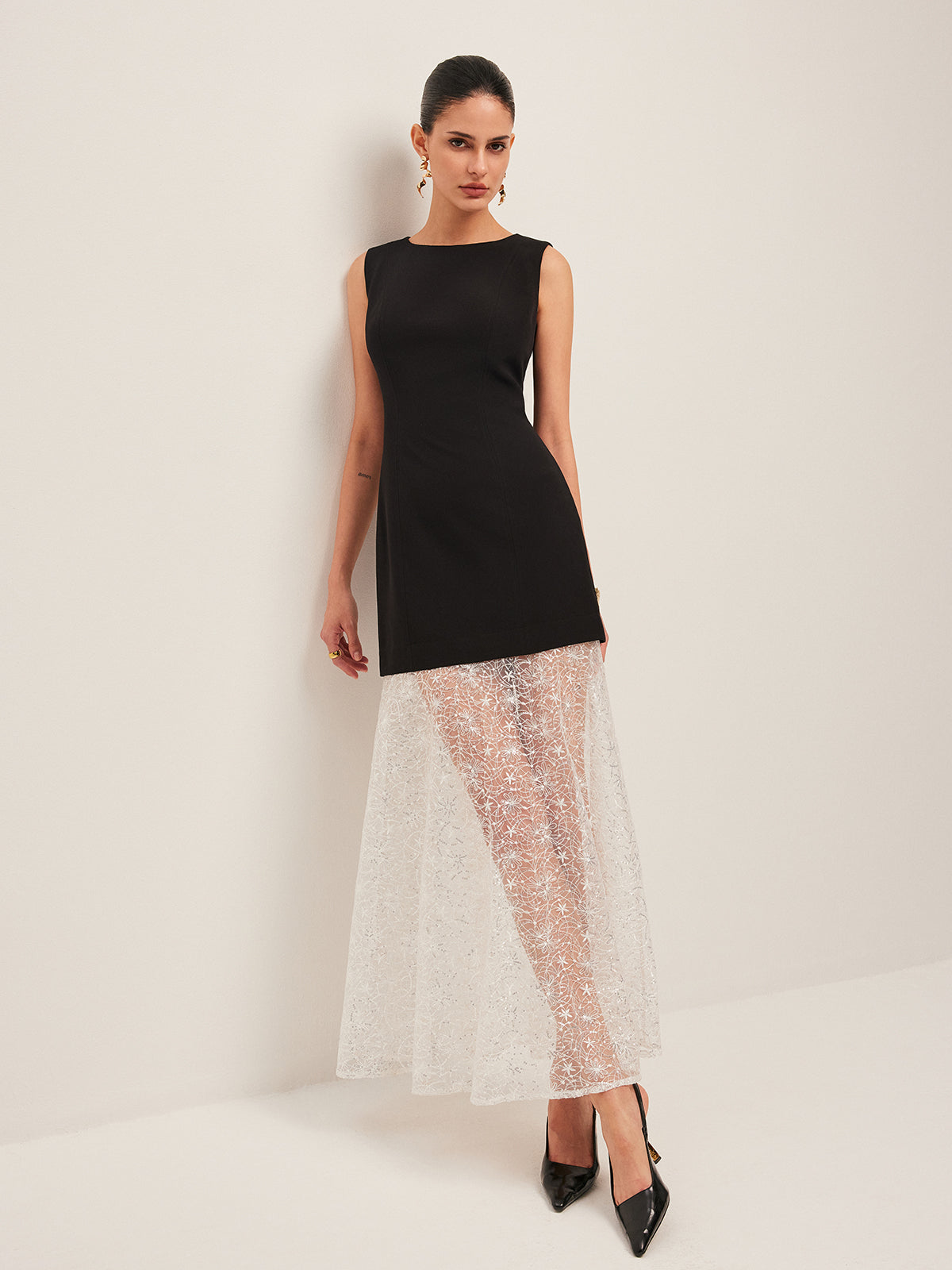 Sheer Mesh Summer Sundress