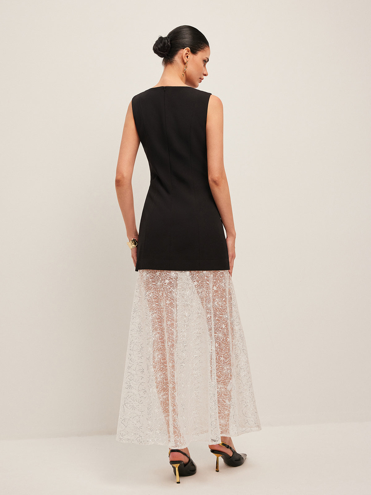 Sheer Mesh Summer Sundress