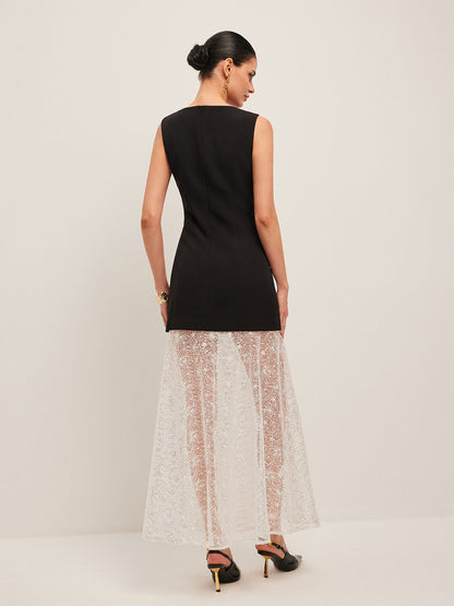 Sheer Mesh Summer Sundress