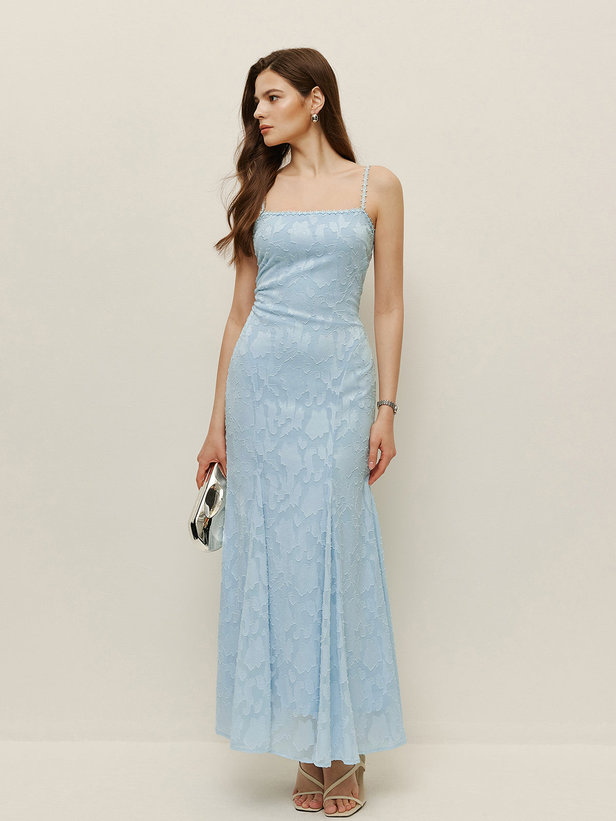 Pretty Floral Back Tie Dress