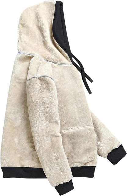 Ladies Casual Lined Hoodie - Lilly-Black-S-Nora Luxe