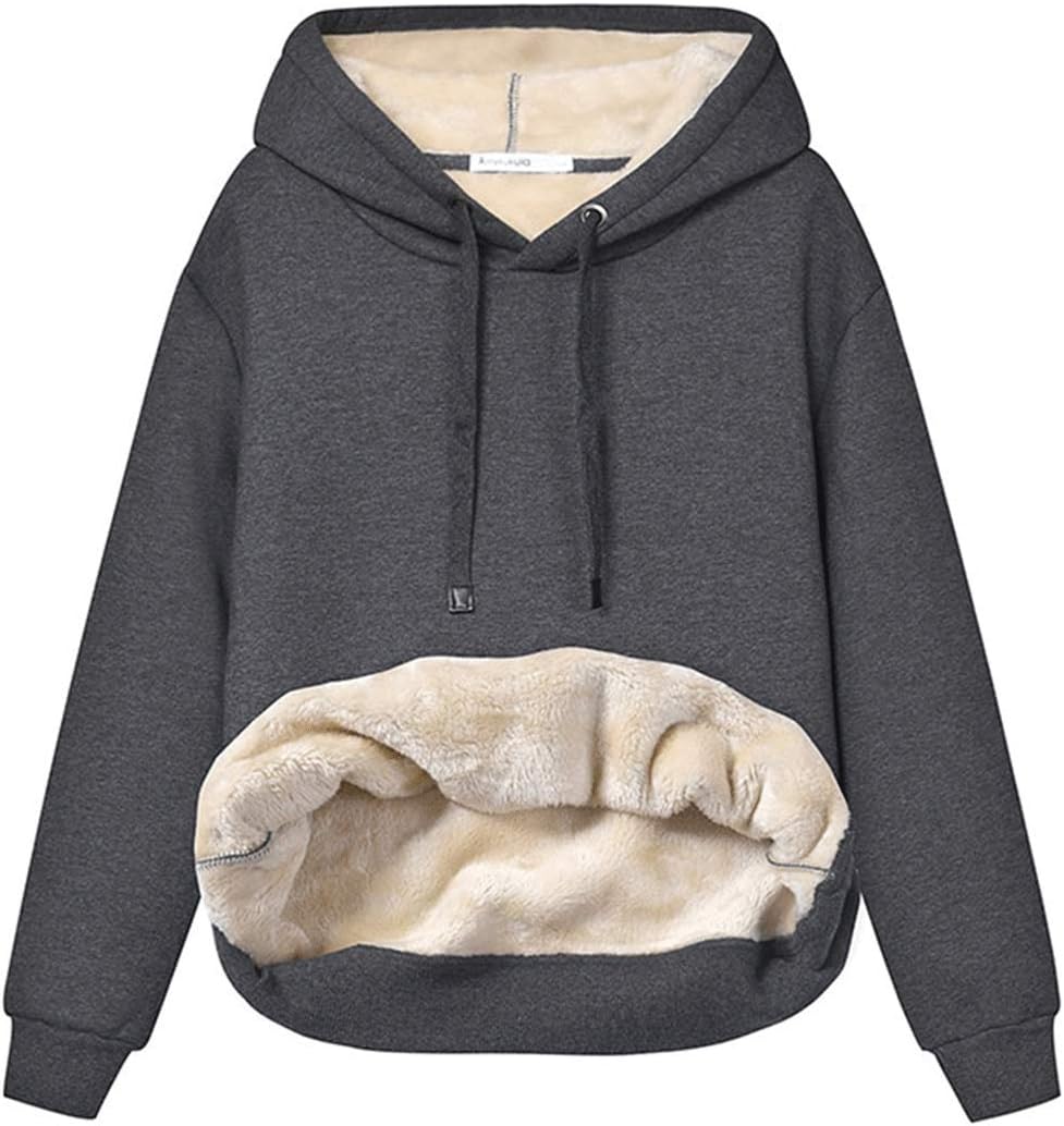 Women's Relaxed Fit Hooded Sweatshirt - Pexav