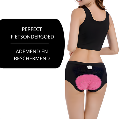 Ladies Cycling Shorts - FlexiComfort-Black-S-Nora Luxe