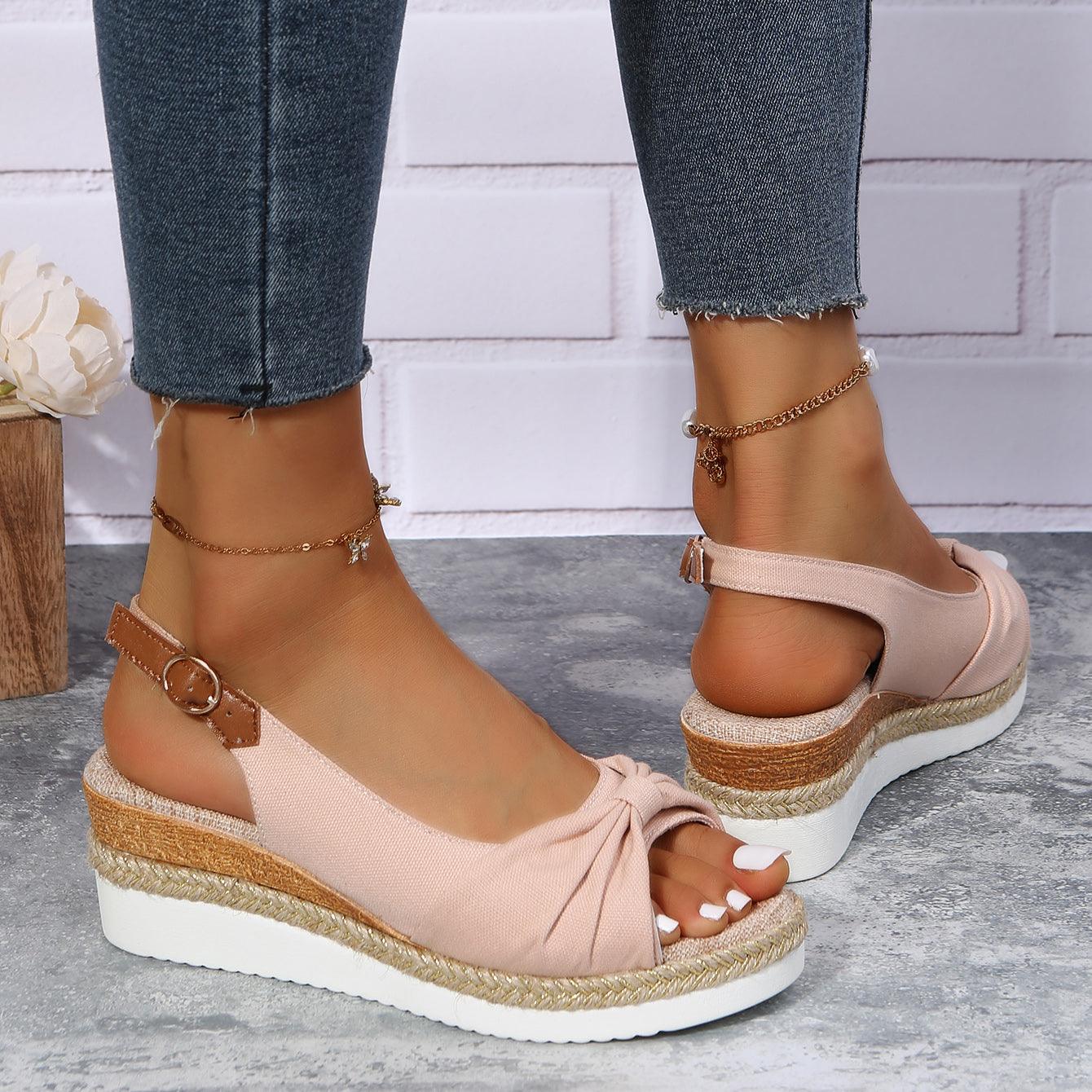 Ladies High Heel Sandals - ComfiLift-Beige-2.5-Nora Luxe