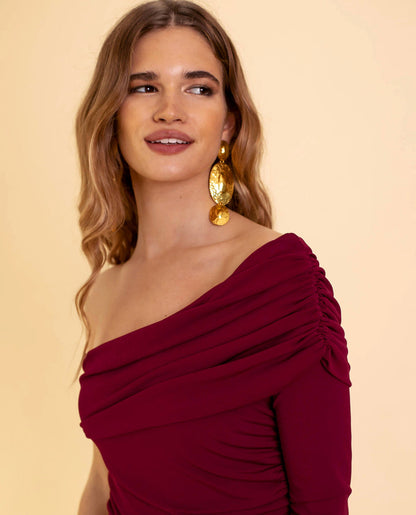 Ladies Jumpsuit with One Shoulder – Alessia-XS-S-The Livary