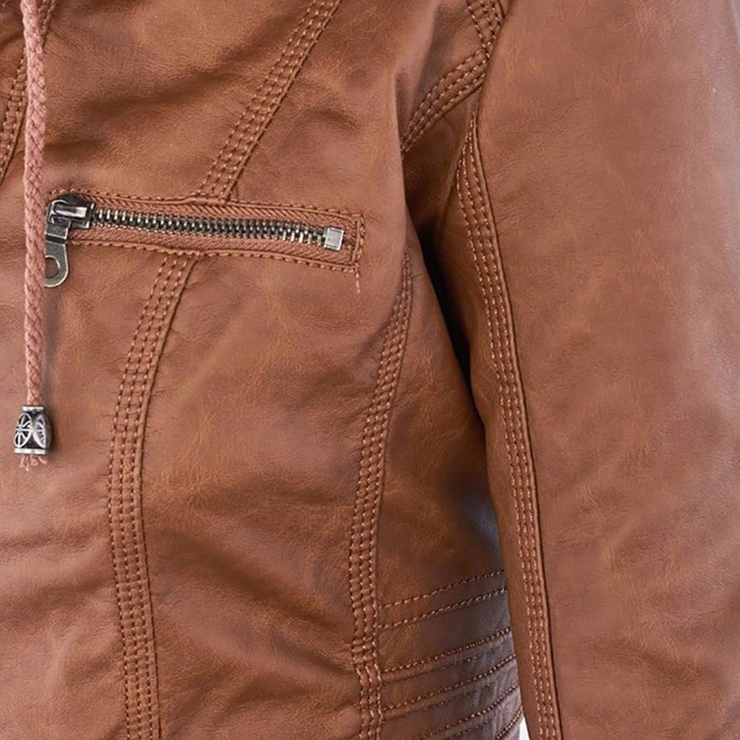 Ladies' Summer Jacket - Amara-Khaki-S-Nora Luxe