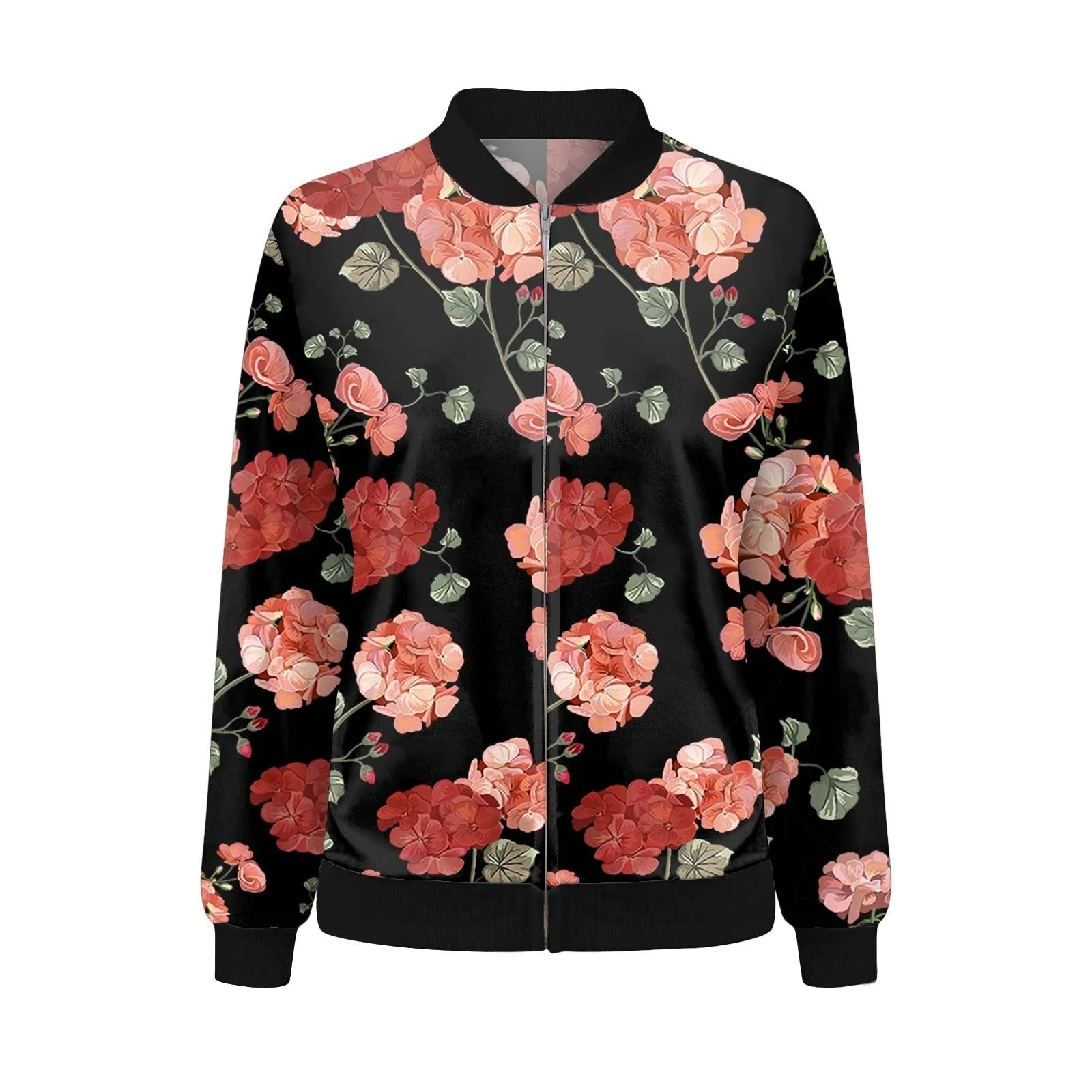 Women's Floral Lightweight Summer Coat - Pexav
