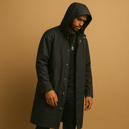 Waterproof Men's Classic Trench Coat