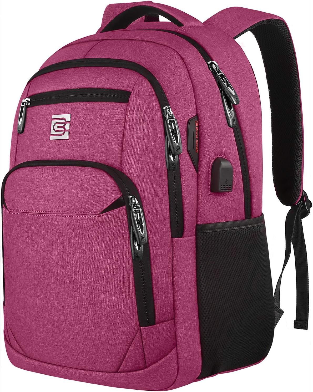 Secure Laptop Backpack with USB Charging and Pockets