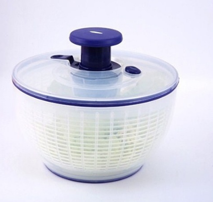 Large Salad Spinner-Blue-Nora Luxe