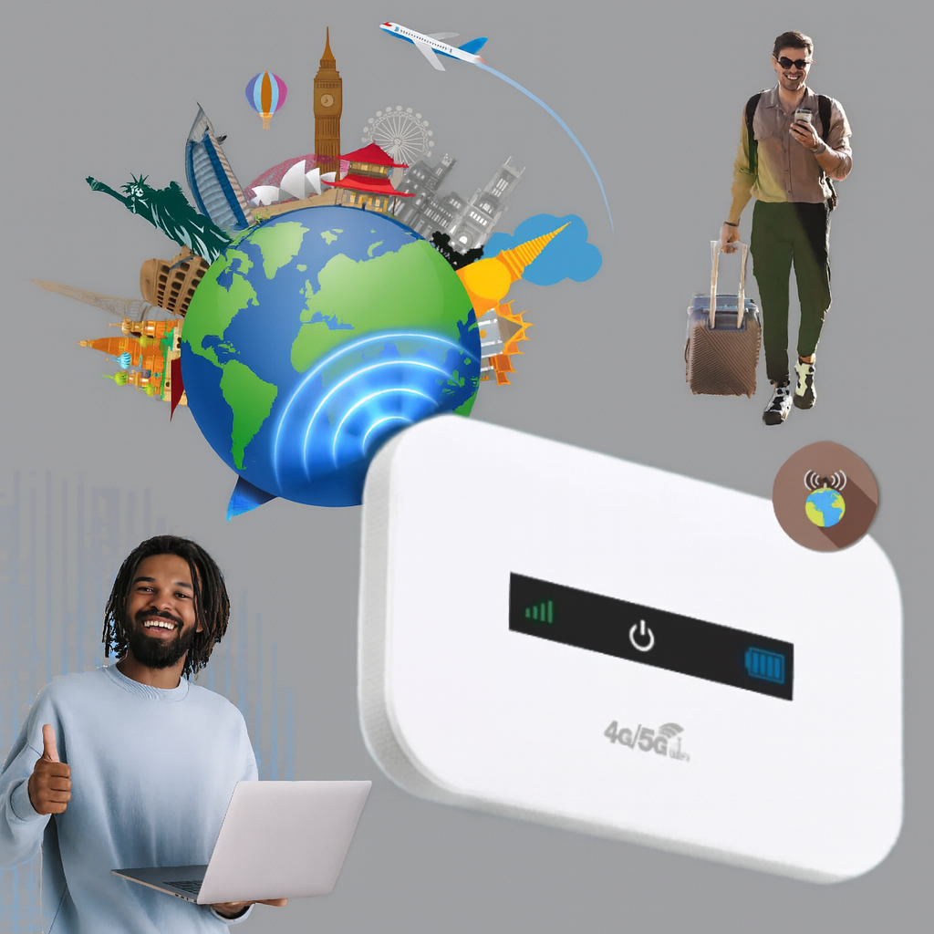 Compact Mobile Wi-Fi Hotspot