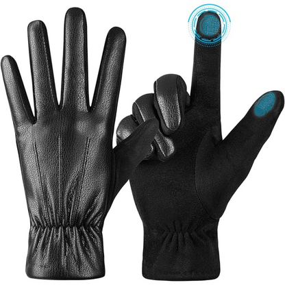 Learn Touchscreen Winter Gloves for Men - Oliver-M/L-Nora Luxe