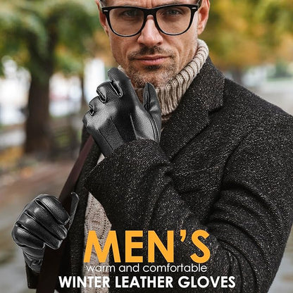 Learn Touchscreen Winter Gloves for Men - Oliver-M/L-Nora Luxe