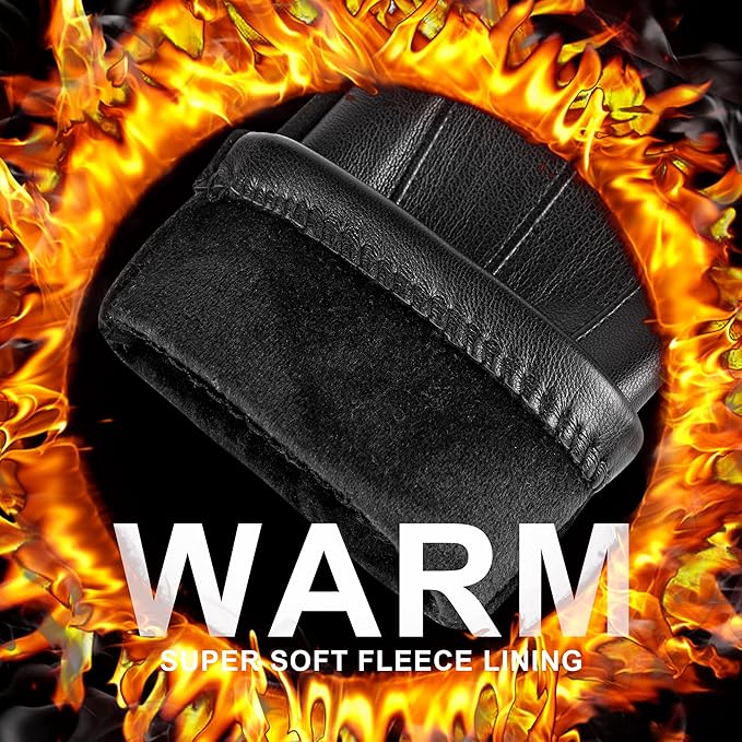 Learn Touchscreen Winter Gloves for Men - Oliver-M/L-Nora Luxe