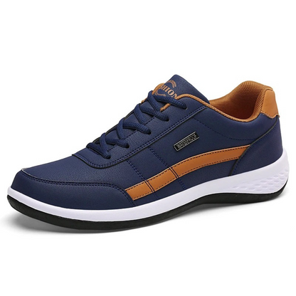 Stylish Athletic Leather Running Shoes