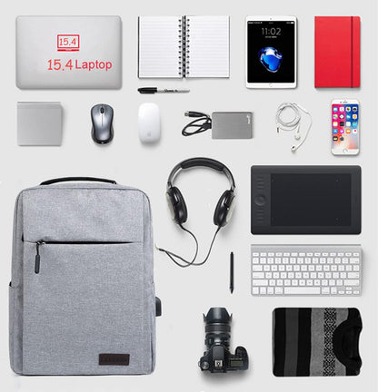 Waterproof Laptop Backpack with USB Charging Port