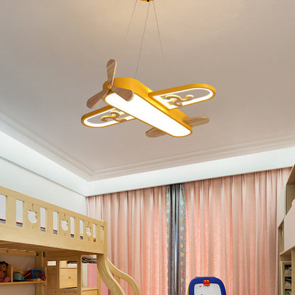 Fun Kids Ceiling Airplane Light Fixture - Pexav