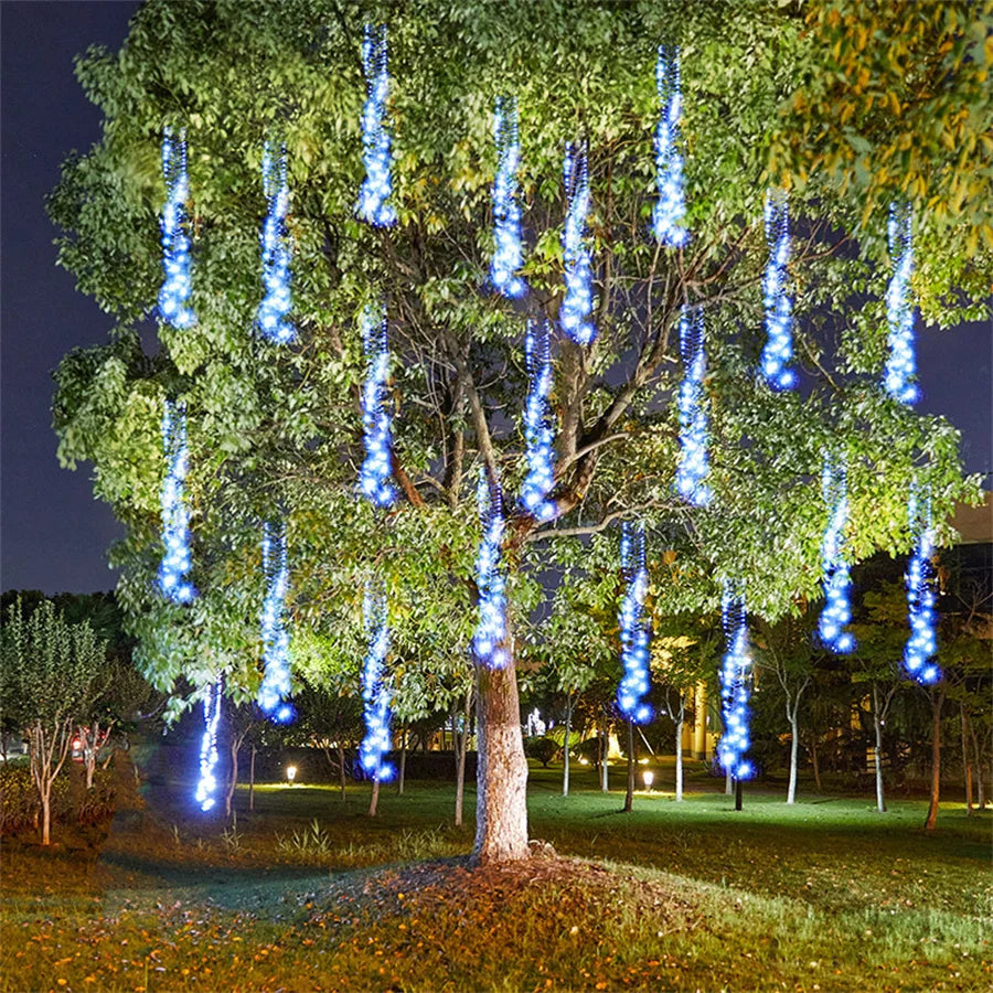 Colorful Outdoor String Lights - Lumi - Pexav