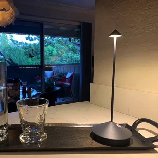 LED Table Lamp - Serenity-White-Nora Luxe