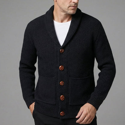 Image of Lee | Men's Shawl Collar Cardigan