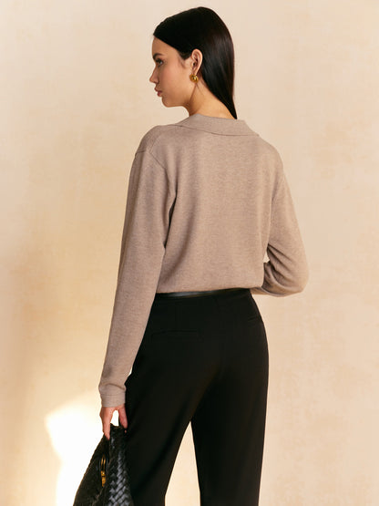 Casual Crew Neck Pullover Sweater