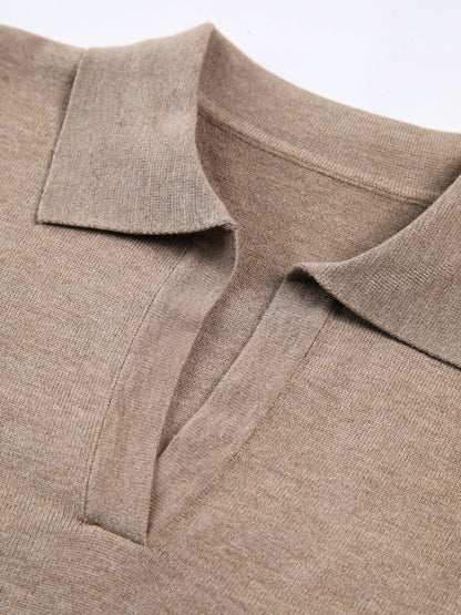 Casual Crew Neck Pullover Sweater