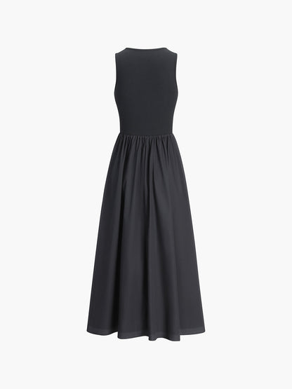 Casual V Neck Maxi Dress