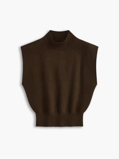 Comfy Thick Knit Vest Sweater