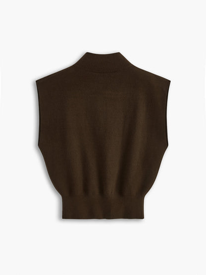 Comfy Thick Knit Vest Sweater