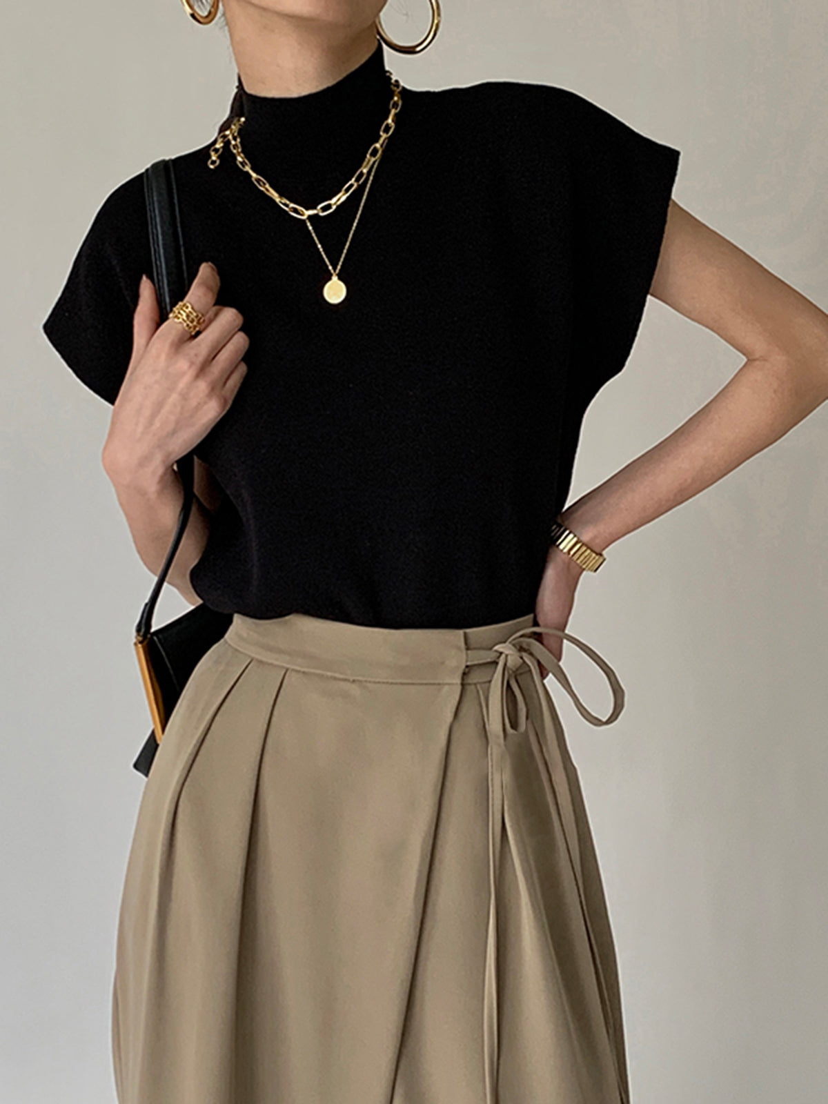 Comfy Thick Knit Vest Sweater - Pexav