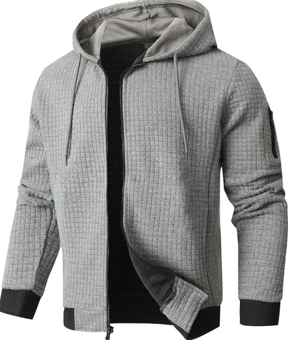 Men's Thermal Fleece Zip Hoodie Sweatshirt - Nocini