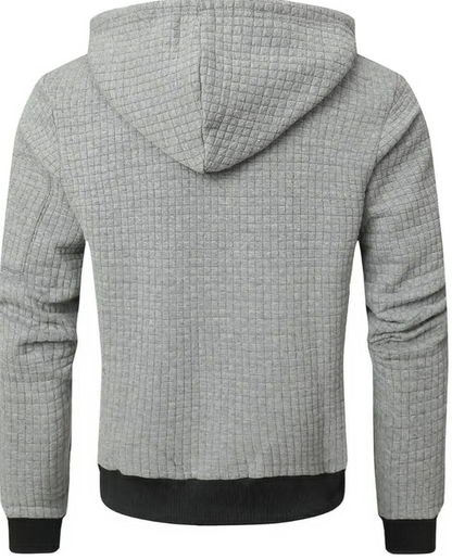 Men's Thermal Fleece Zip Hoodie Sweatshirt