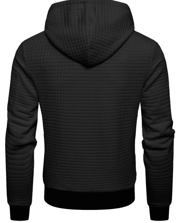 Men's Thermal Fleece Zip Hoodie Sweatshirt
