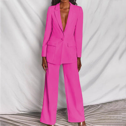 Stylish Women's Blazer Suit Set