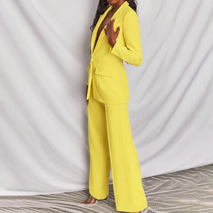 Stylish Women's Blazer Suit Set