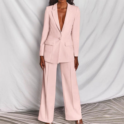 Stylish Women's Blazer Suit Set