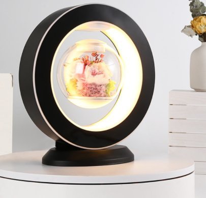 Floating Floral Magnetic Decoration - Pexav