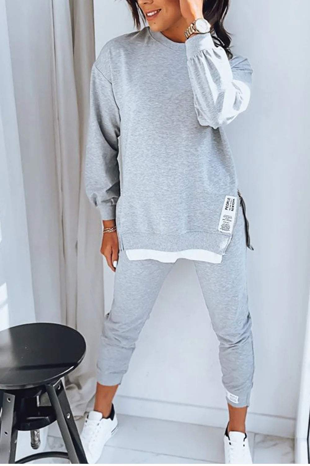 Soft Women's Plush Long-Sleeve Loungewear Set - Nocini
