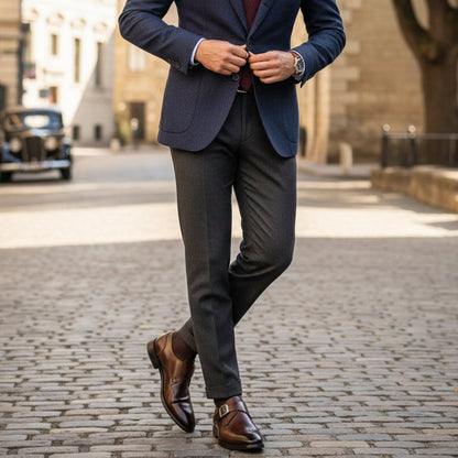 Classic Mens Genuine Leather Formal Dress Shoes
