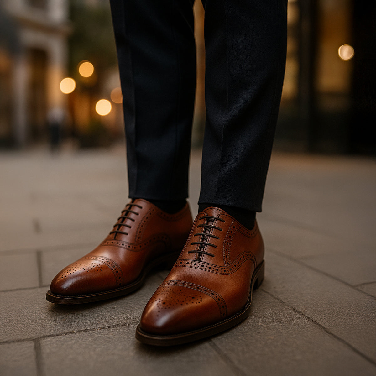 Classic Mens Genuine Leather Formal Shoes