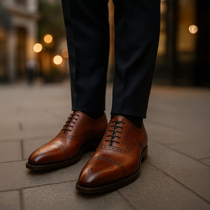 Classic Mens Genuine Leather Formal Shoes