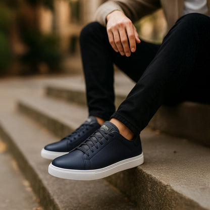 Comfortable Men's Leather Orthopedic Slip On Shoes